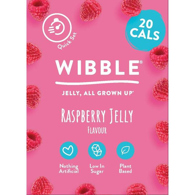 Wibble Raspberry Jelly Crystals 57g GOODS M&S