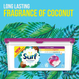 Surf Coconut Bliss 3 in 1 Washing Liquid Capsules 27 Wash 27 per pack GOODS M&S