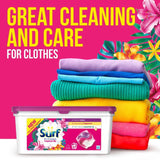 Surf Tropical Lily 3 in 1 Washing Liquid Capsules 27 Washes 27 per pack GOODS M&S