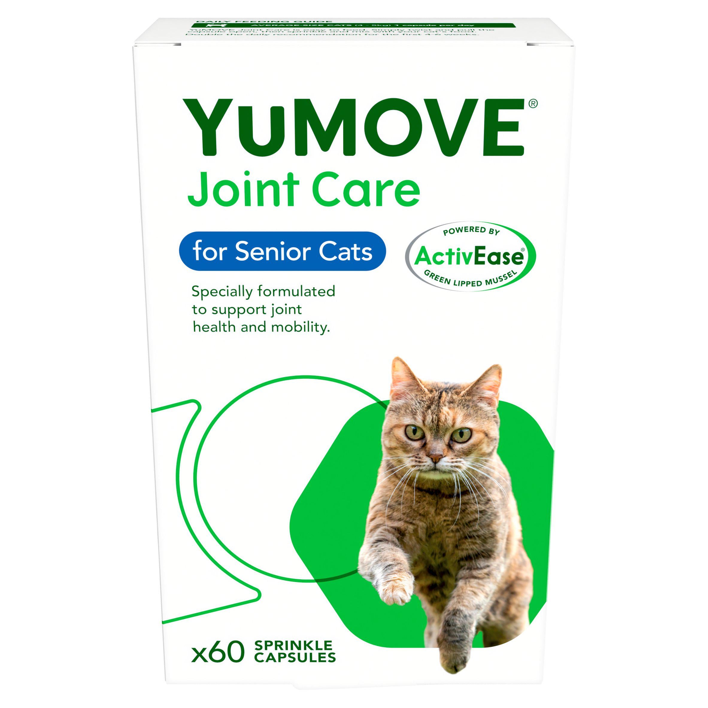 Yumove Joint Care For Senior Cats Sprinkle Capsules x60 29g GOODS Sainsburys