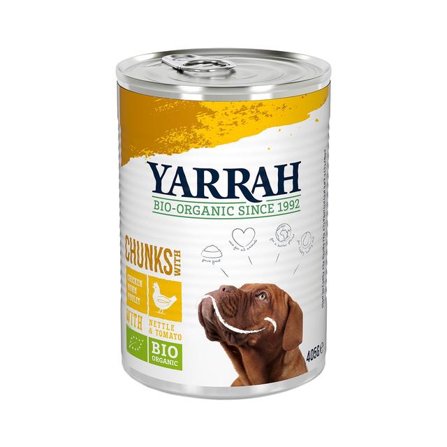 Yarrah Organic Chicken Chunks for Dogs 405g GOODS M&S