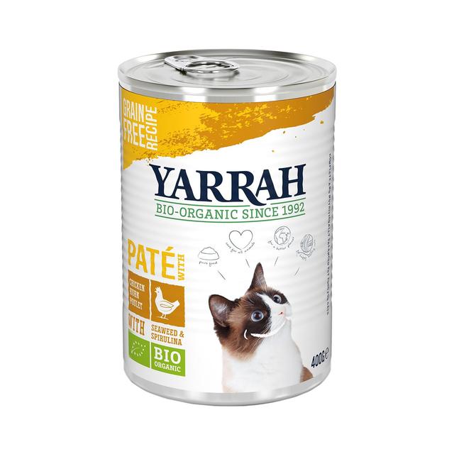 Yarrah Organic Grain-Free Chicken Pate for Cats   400g GOODS M&S