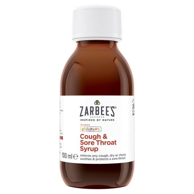 Zarbee's Children's Cough & Sore Throat Syrup 100ml GOODS M&S