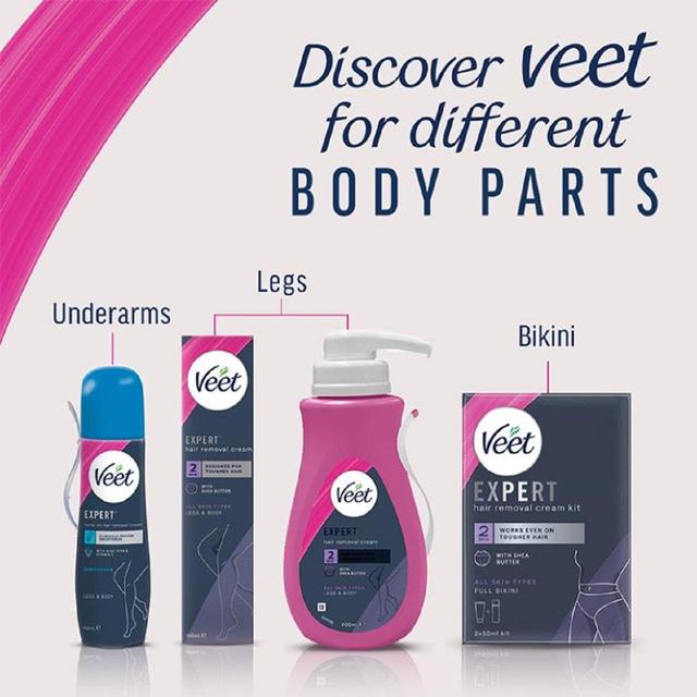 Veet Expert Spray on Cream Sensitive 150 ml 150ml GOODS M&S