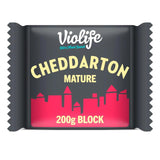 Violife Cheddarton Block Cheddar Cheese Alternative 200g GOODS M&S