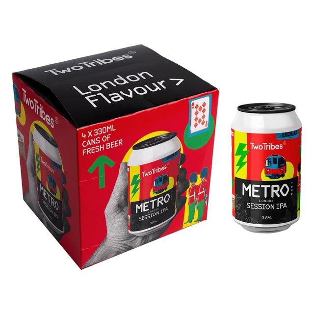 Two Tribes Metro Land Session IPA   4 x 330ml GOODS M&S
