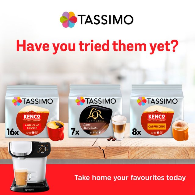 Tassimo Kenco Cafe au Lait Pods 16 per pack GOODS M&S