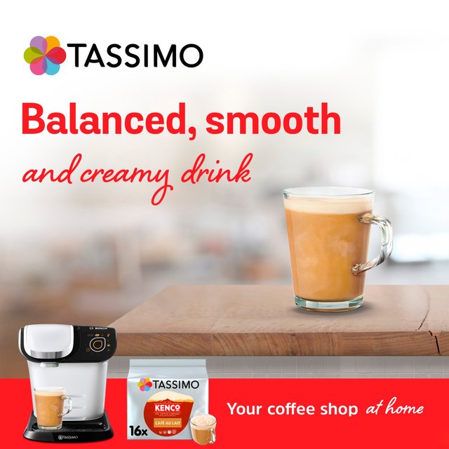 Tassimo Kenco Cafe au Lait Pods 16 per pack GOODS M&S