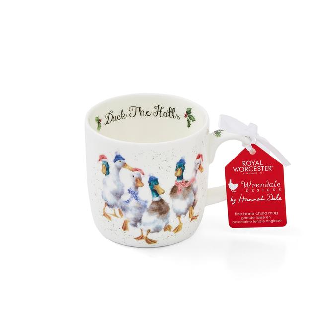 Wrendale Designs Duck the Halls Mug GOODS M&S