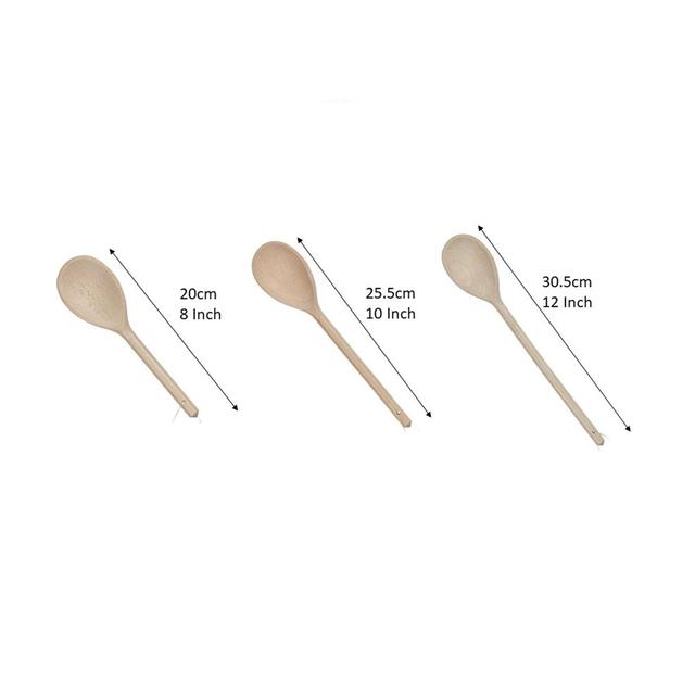 Tala FSC Set 3 Beechwood Spoons   3 per pack GOODS M&S
