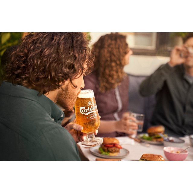 Carlsberg Pilsner Danish Lager Beer Cans 10 x 440ml GOODS M&S