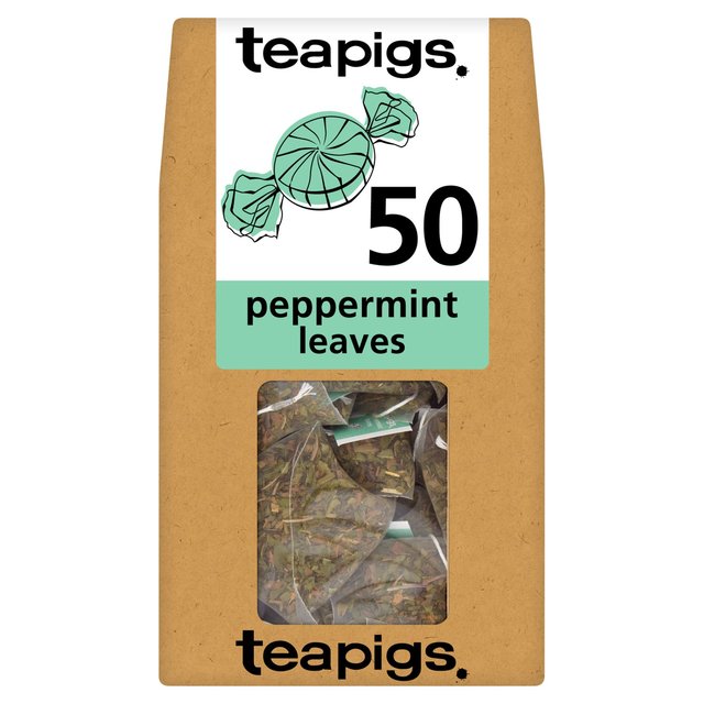 Teapigs Peppermint Leaves Tea Bags 50 per pack GOODS M&S