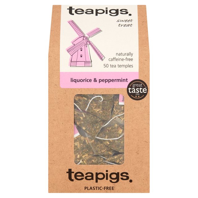 Teapigs Liquorice & Peppermint Tea Bags 50 per pack GOODS M&S