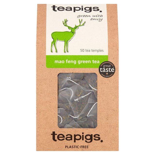 Teapigs Mao Feng Green Tea Bags 50 per pack GOODS M&S