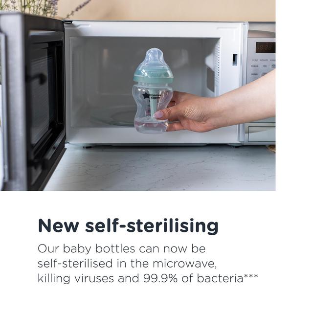 Tommee Tippee Advanced Anti-Colic Baby Bottles 260ml 3 per pack GOODS M&S