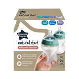 Tommee Tippee Natural Start Silicone Bottle 2 x 260ml pack 2 per pack GOODS M&S