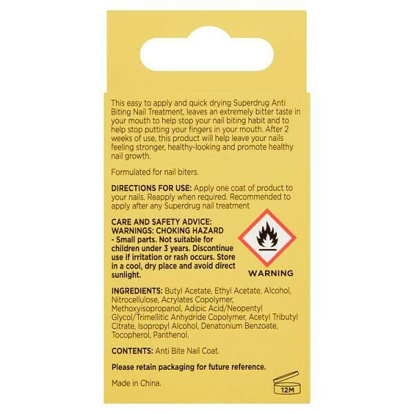 Superdrug Anti Biting Nail Coat GOODS Superdrug