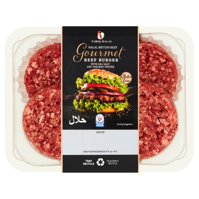 Tariq Halal Gourmet Beef Burger Gluten Free 113g GOODS M&S