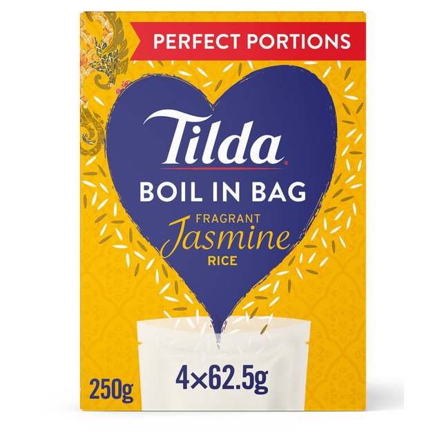 Tilda Boil in the Bag Fragrant Jasmine Rice 250g GOODS M&S