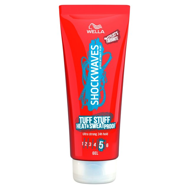 Wella Shockwaves Tuff Stuff Heat & Sweat Proof Gel 200ml GOODS M&S