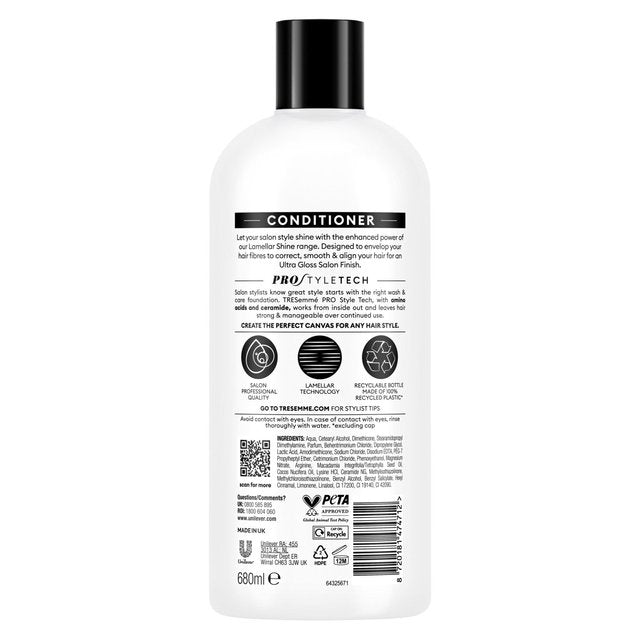 TRESemme Lamellar Shine Conditioner 680ml GOODS M&S