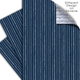 Yacht Club Double Sided Gift Wrap Sheets   3 per pack GOODS M&S