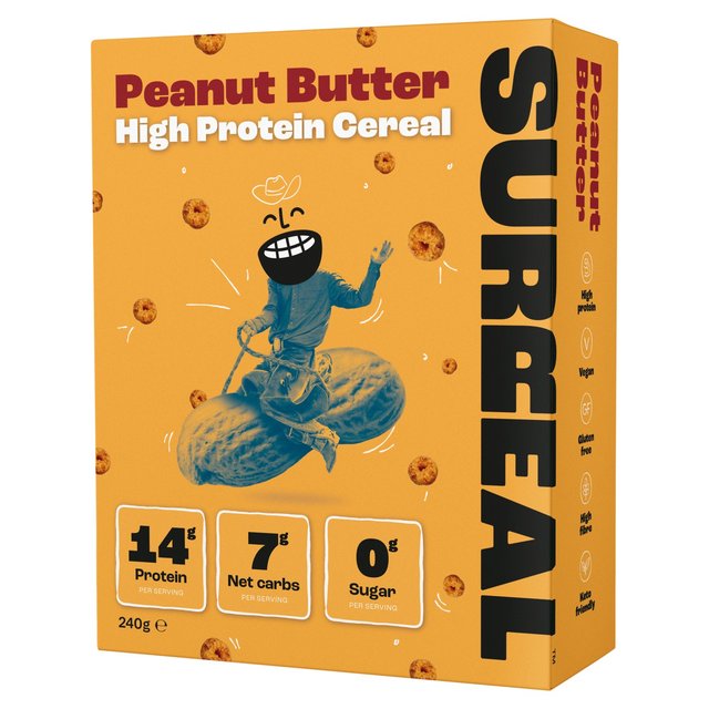 Surreal High Protein Low Sugar Peanut Butter Cereal 240g GOODS M&S