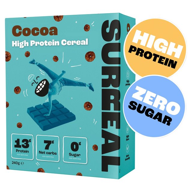 Surreal High Protein Low Sugar Cocoa Cereal 240g GOODS M&S