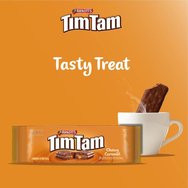 Tim Tam Chewy Caramel Biscuits 175g GOODS M&S