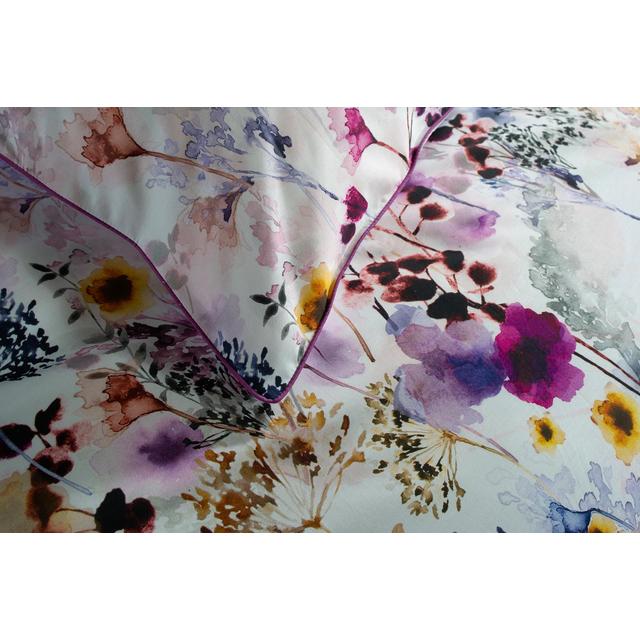 The Lyndon Company Floral 180TC 100% Cotton Duvet Set Lilac GOODS M&S