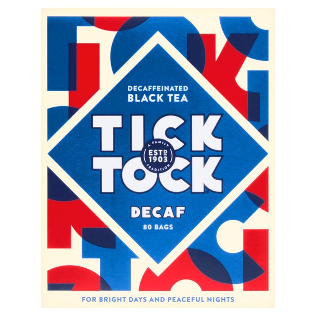 Tick Tock Decaf 80 per pack GOODS M&S