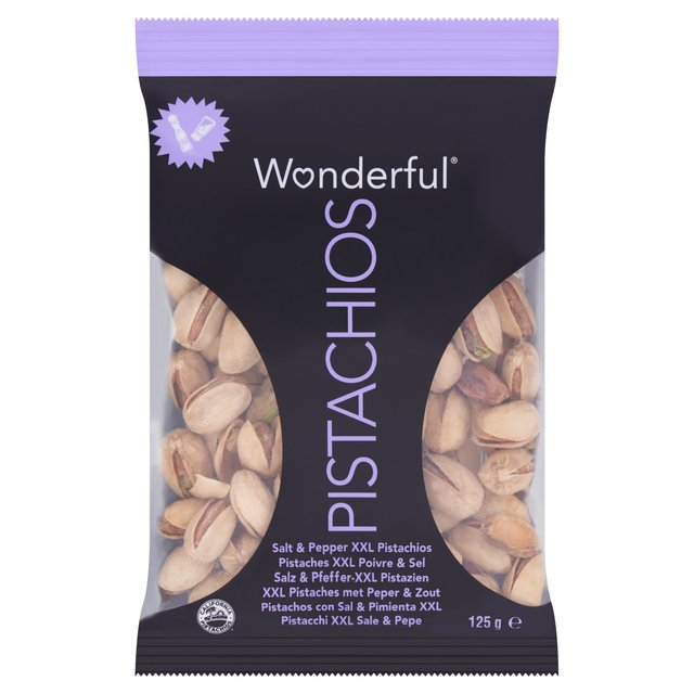 Wonderful Pistachios Salt & Pepper 125g GOODS M&S