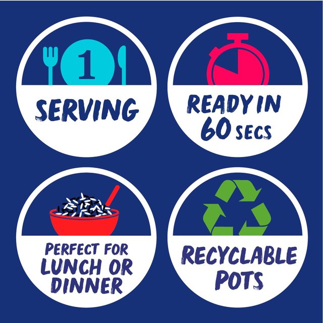 Tilda Pots Long Grain Rice 250g GOODS M&S