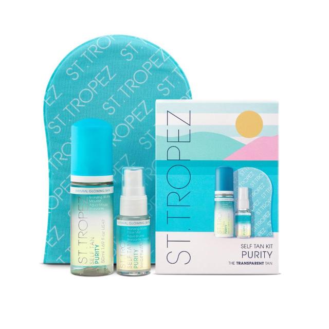 St. Tropez Purity Face Mist and Mousse Self Tan Kit   64ml GOODS M&S
