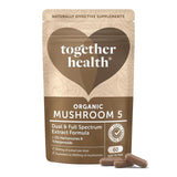 Together Health Organic Mushroom 5 Complex 60 per pack GOODS M&S
