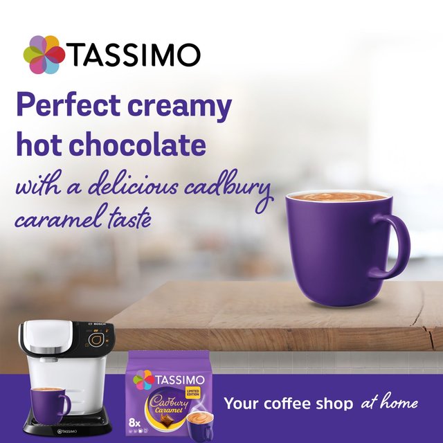 Tassimo Cadbury Caramel Pods 8 per pack GOODS M&S