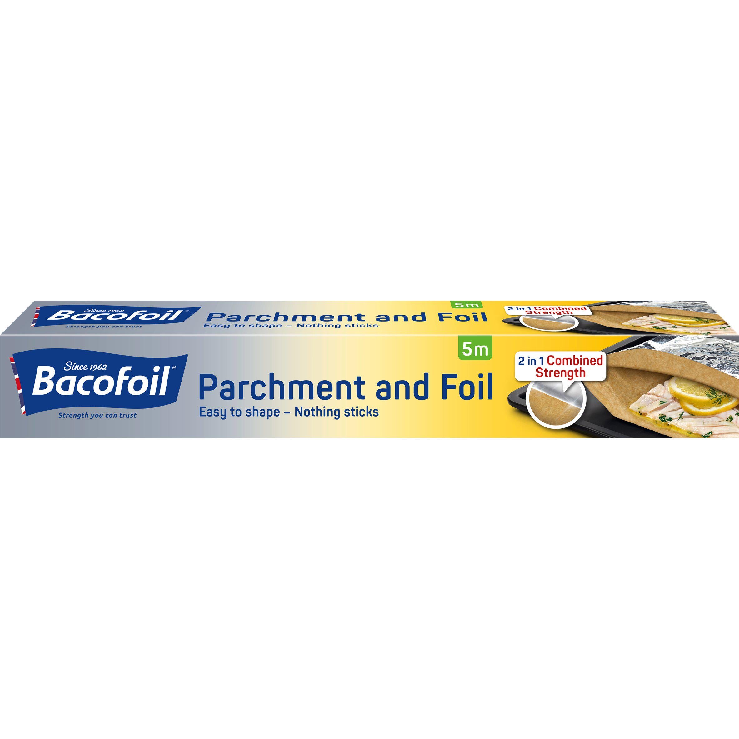 Bacofoil 2 in 1 Parchment & Foil 300mm x 5m - McGrocer