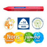 STAEDTLER Noris Jumbo Wax Crayons 9pk 9 per pack GOODS M&S