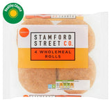 Stamford Street Co Wholemeal Rolls x4 300g