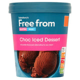 Sainsburys Free From Choc Iced Dessert 330g