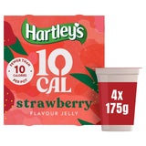 Hartleys 10 Cal Strawberry Flavour Jelly Pots 4x175g