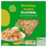Sainsburys Bramley Apple Crumble Dessert 500g