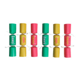 Sainsburys Home Mini Christmas Crackers Brights 6pk