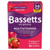 Bassetts Vitamins Strawberry Flavour Multivitamins Gummies 3-6 Years x30
