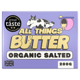 All Things Butter Organic Salted British Butter 200g