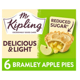 Mr Kipling Delicious Light Bramley Apple Pies x6