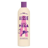 Aussie Mighty Mega Shampoo Gently Cleansing Shampoo for Soft Shiny Hair 400ml