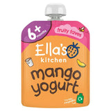 Ellas Kitchen Organic Mango Greek Style Yoghurt Baby Food Pouch 6 Months 90g