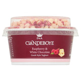 Clandeboye Raspberry White Chocolate Greek Style Yoghurt 150g