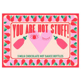 Sainsburys Milk Chocolate Hot Sauce Bottles x3 75g